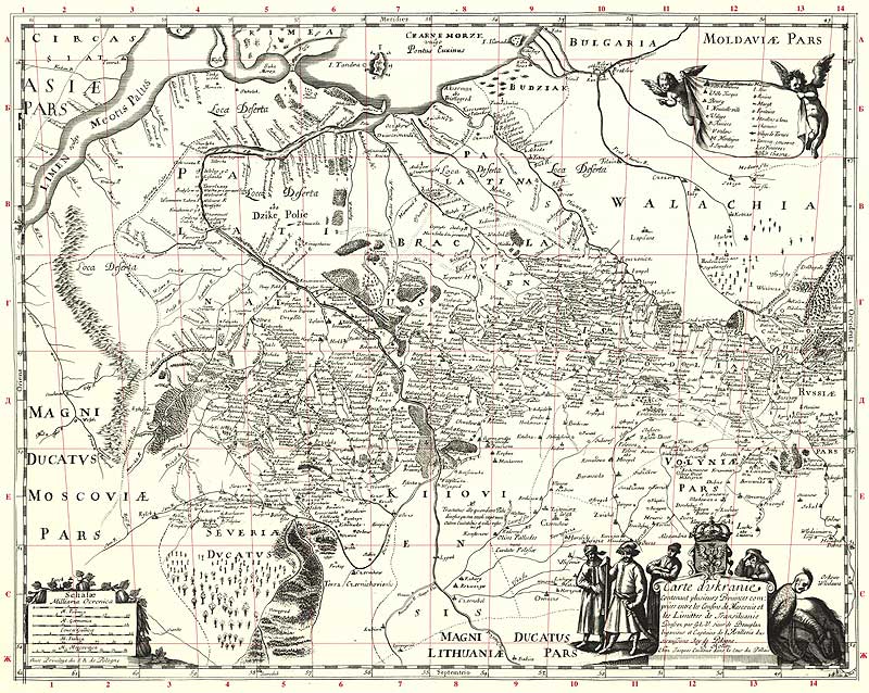 ГЕНЕРАЛЬНА КАРТА УКРАЇНИ  Ґійома Левассера Де Боплана 1660 року. Факсимільне видання. Серія «Пам’ятки картографії України» –  2011 р., книга  88 с. (покажчик) + 1 аркуш мапи на спеціальному папері