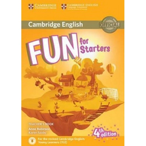 Fun for 4th Edition Starters Teacher’s Book with Downloadable Audio