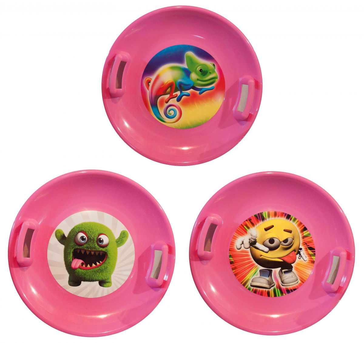Санки-крижанка SNOW PLATE (РОЖОВІ) 60 см MARMAT