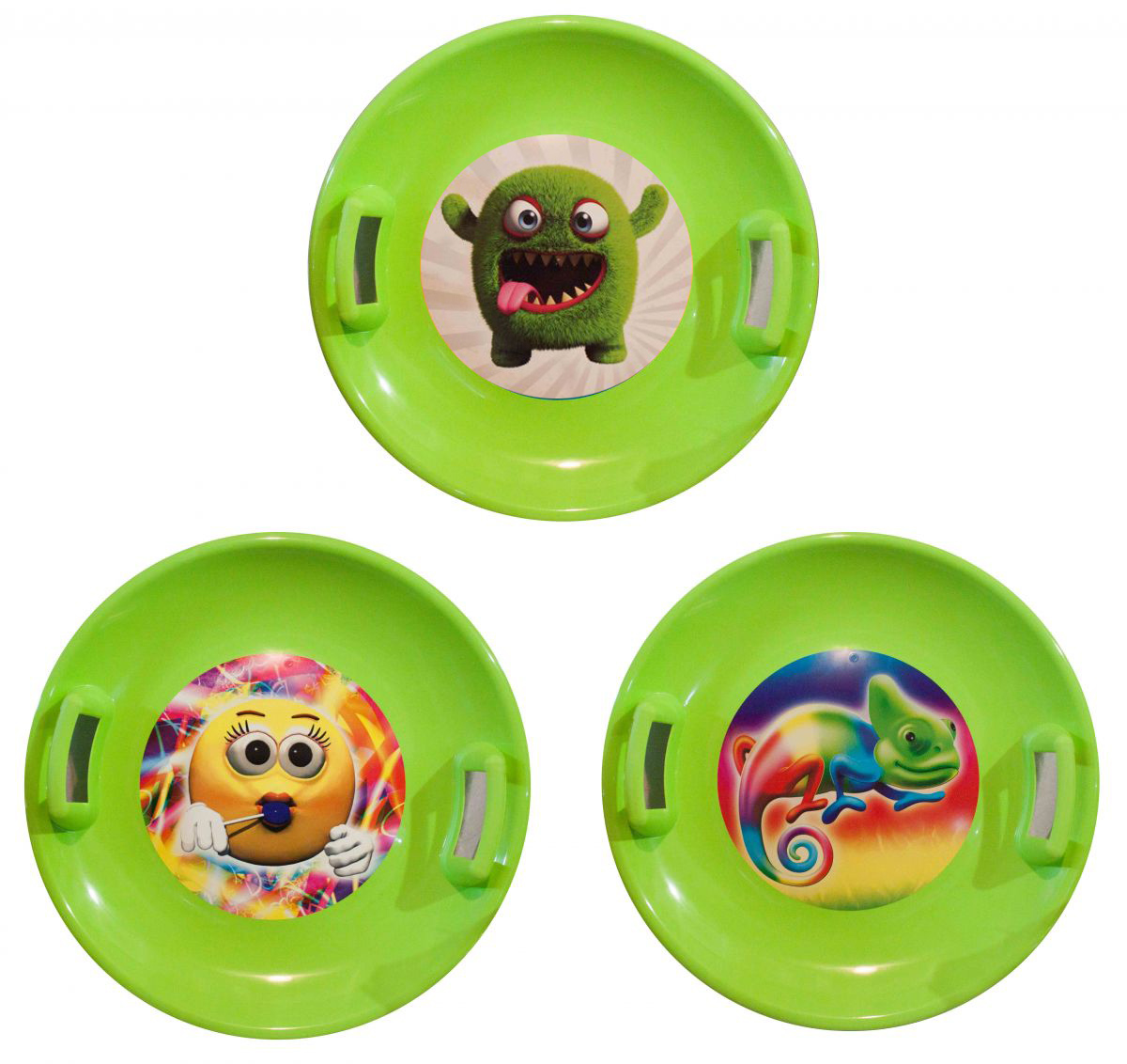 САНКИ-КРИЖАНКА SNOW PLATE (САЛАТОВИЙ) 60 см MARMAT