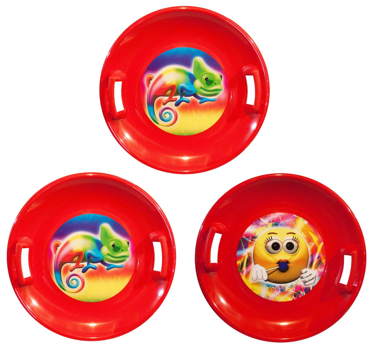 САНКИ-ЛЕДЯНКА SNOW PLATE (ЧЕРВОНИЙ) 60 см MARMAT