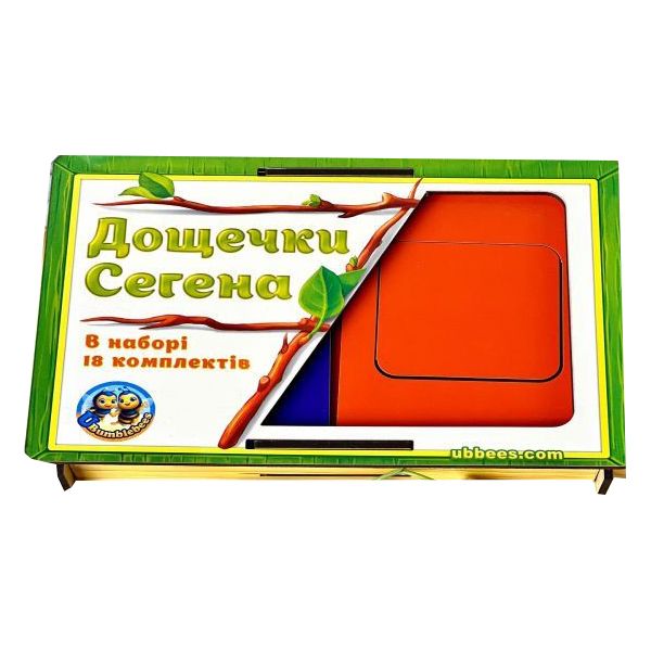 СОРТЕР "ДОШЕЧКИ СЕГЕНА: ФІГУРИ, КОЛЬОРИ"