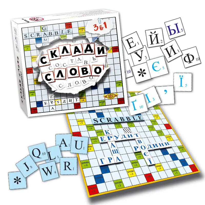 Склади слово. Ерудит (Scrabble) 0316