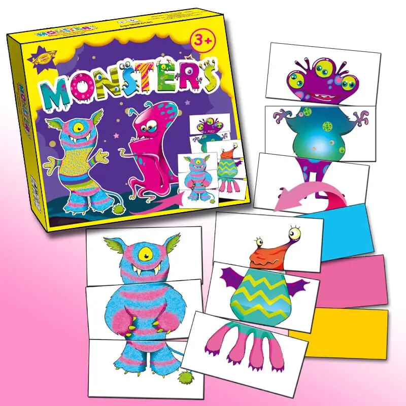 Monsters. Монстрики Настільна гра