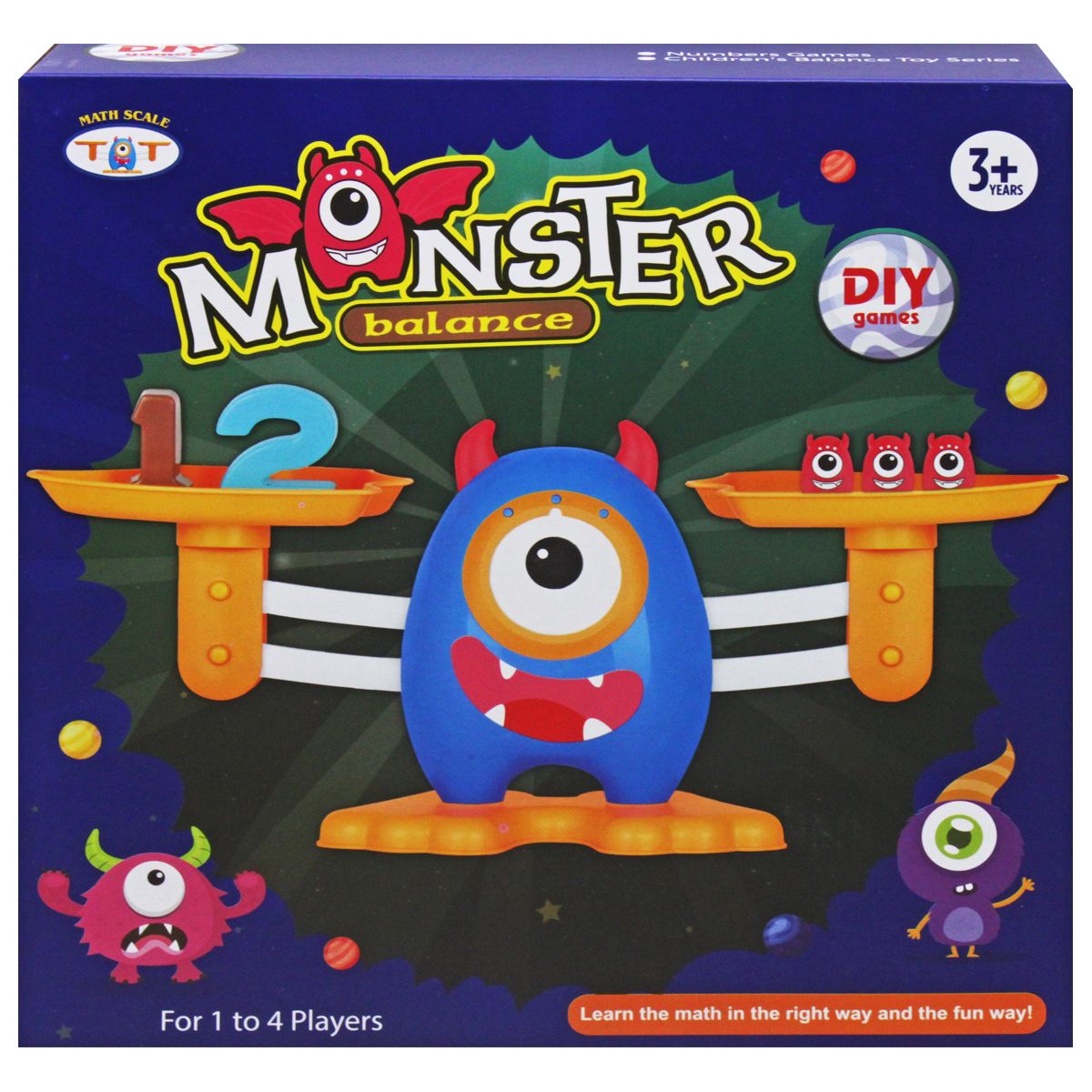 ГРА-БАЛАНСИР MONSTER BALANCE - ЗБЕРЕГИ БАЛАНС