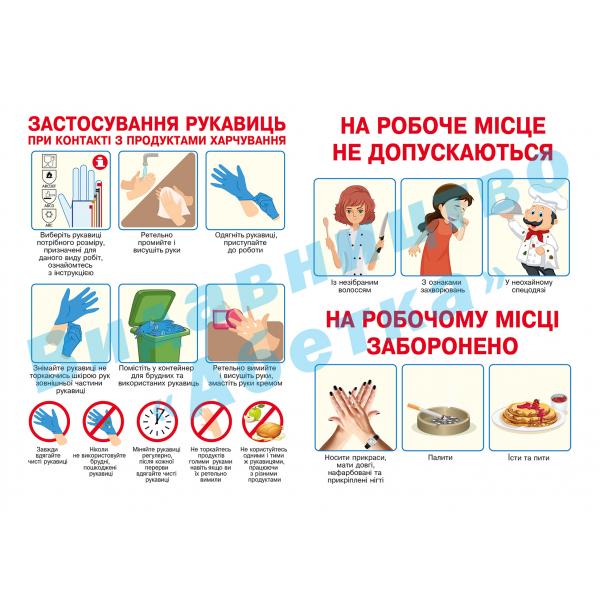 Система НАССР   Набір плакатів у комплекті 10 шт (формат А3)  2021