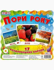 Картки міні.Пори року (17шт.) - 9789666791224
