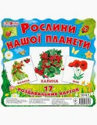 Картки міні.Рослини нашої планети - 13107006У