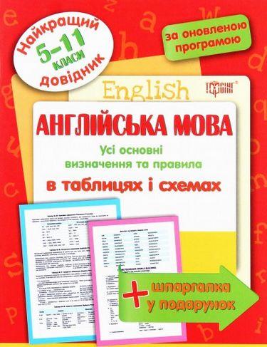Найкращий довідник Англійська мова  в таблицях і схемах. 5-11 класи  Погожих Г.М.