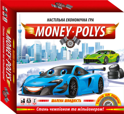 Настільна економічна гра Money polys. Шалена швидкість 30000004У
