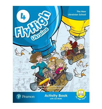 FLY HIGH 4 WORKBOOK +CD UKRAINE