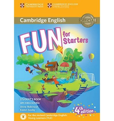 Fun for Starters 4th Edition Student's Book with online Activities  Робінсон А.