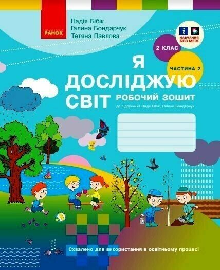 Я досліджую світ. 2 клас. Робочий зошит (у 2 частинах). ЧАСТИНА 2 Бібік Н.М. Бондарчук Г.П. Павлова Т.С.  2024