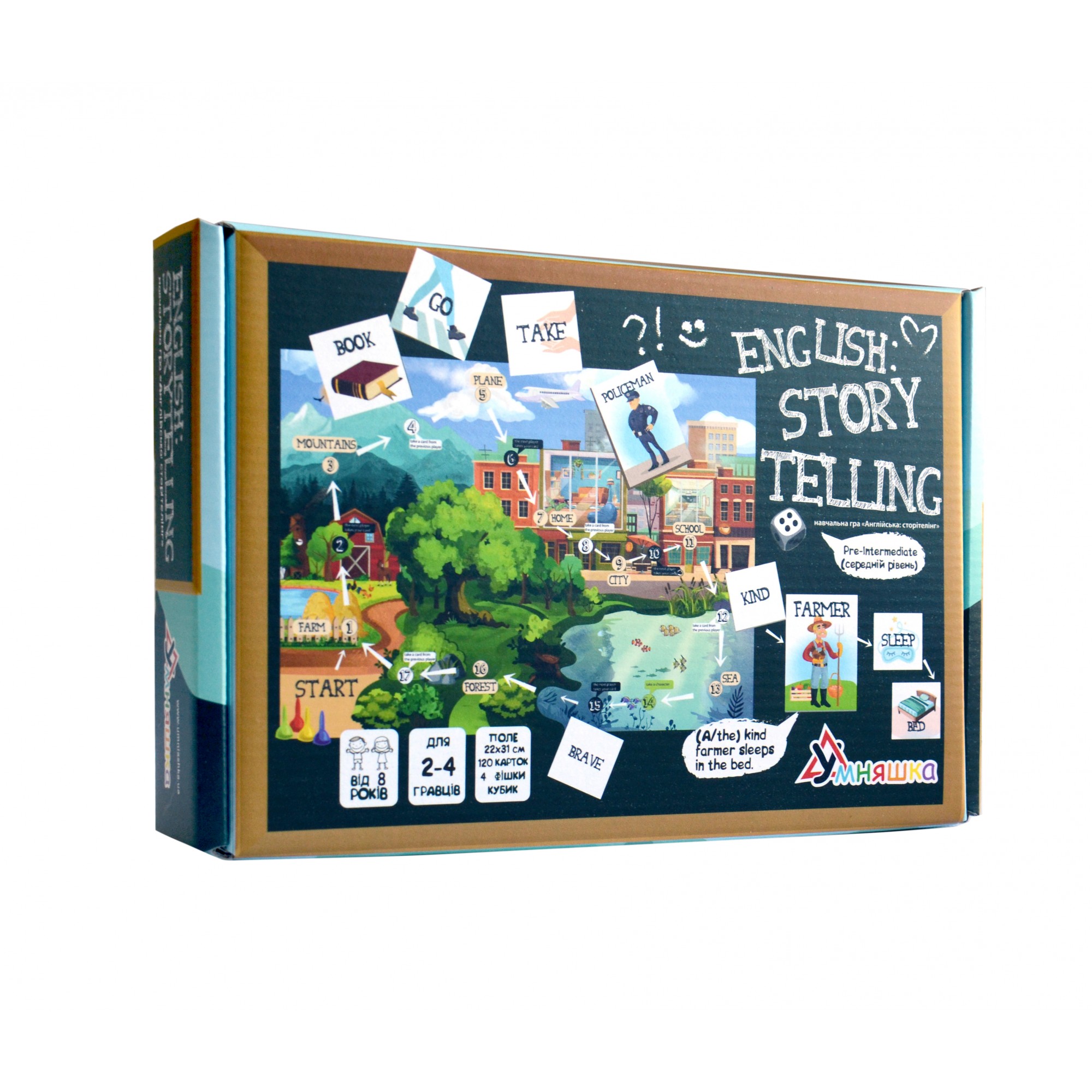 Гра навчальна настільна «English storytelling» (Інгліш сторітелінг)