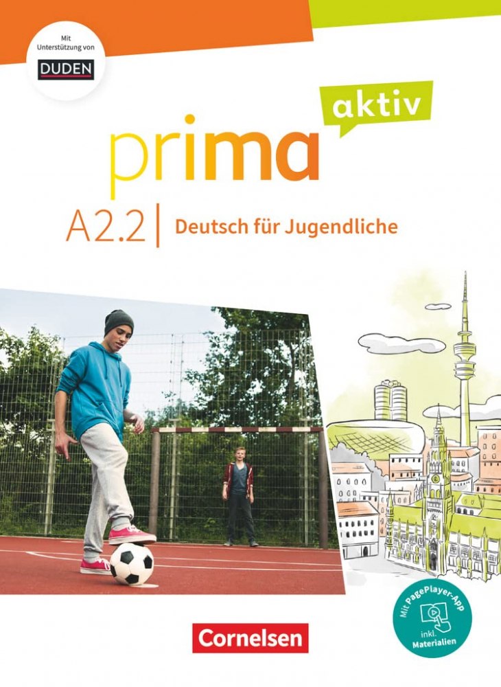 Prima aktiv  Kursbuch inkl. PagePlayer-App A2/2  + interaktiven Übungen
