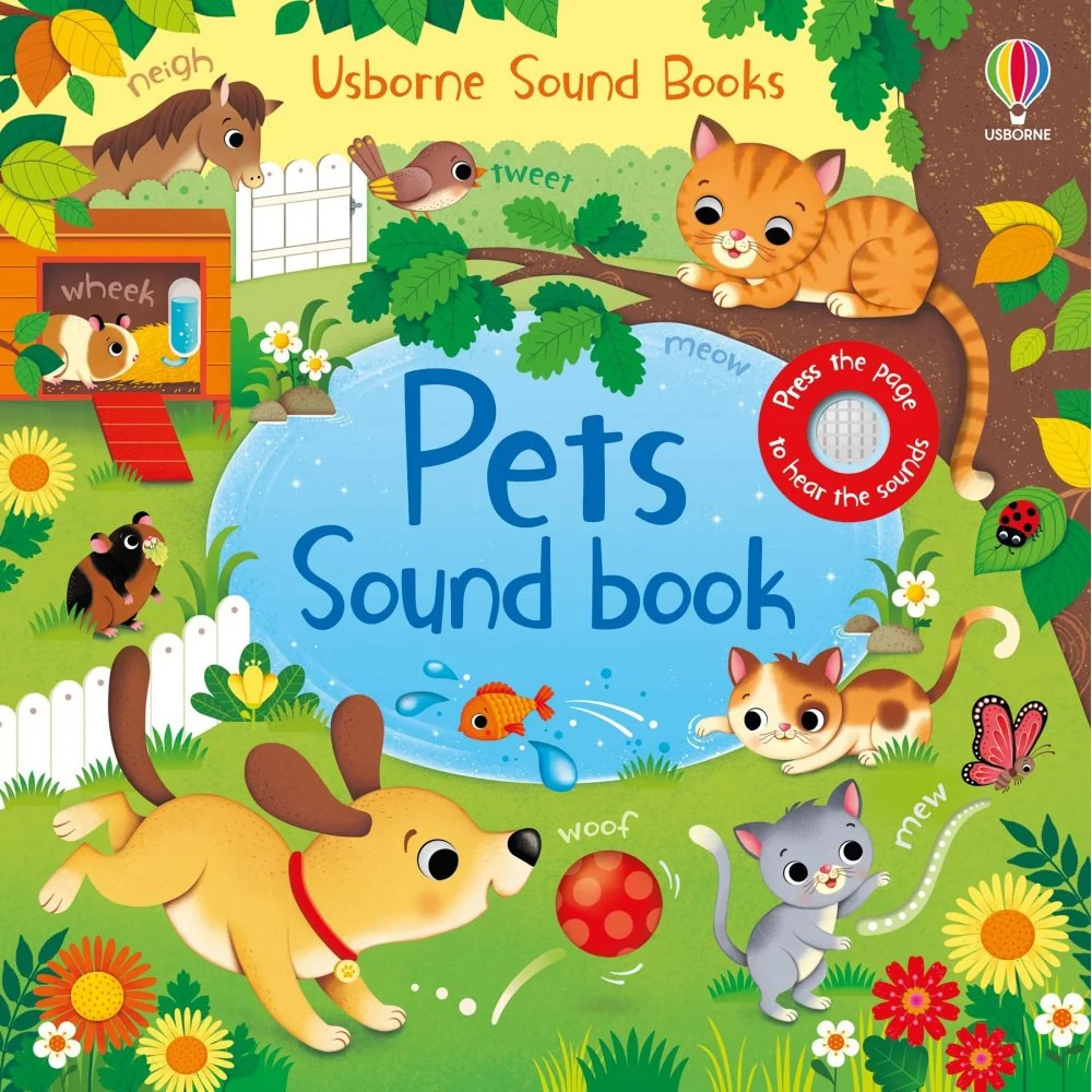 Sound Books  Pets  Книга зі звуковим ефектом  Federica Iossa  Sam Taplin