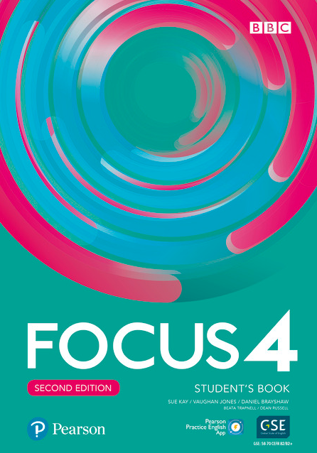 Focus 2nd Ed 4 Student's Book + Active Book (Підручник)   Sue Kay, Vaughan Jones