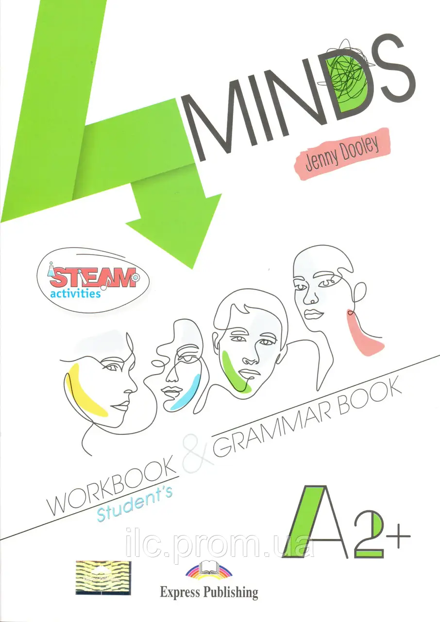 4Minds A2+ Student's Workbook and Grammar (with DigiBooks App)