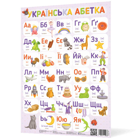 Плакат Українська абетка