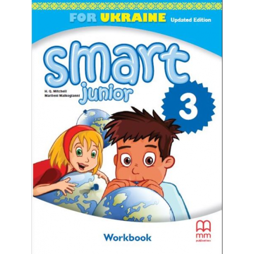 Smart Junior for Ukraine НУШ 3 Workbook Updated Edition with QR code