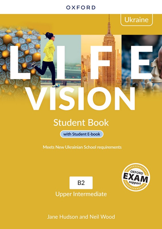 Life Vision Upper-Intermediate Student's Book with e-Book (Edition for Ukraine). Jane Hudson, Neil Wood