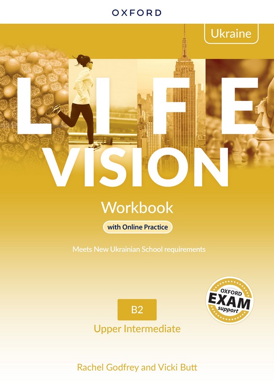 Life Vision Upper-Intermediate Workbook with Online Practice (Edition for Ukraine). Rachel GodfreyVicki Butt