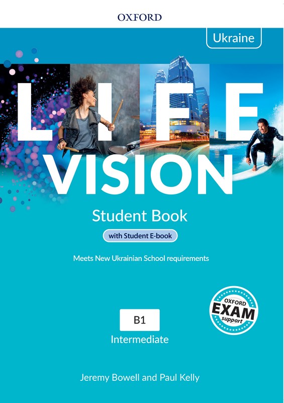 Life Vision Intermediate Student's Book with e-Book (Edition for Ukraine).  Jeremy Bowell, Paul Kelly