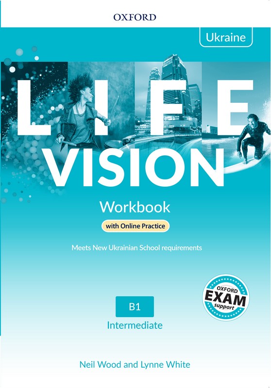 Life Vision Intermediate Workbook with Online Practice (Edition for Ukraine).  Lynne White, Neil Wood