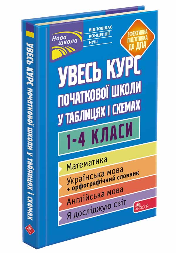 Увесь курс початкової школи у таблицях і схемах. 1-4 класи О. Є. Жукова, Н. В. Єрьоменко, І. С. Марченко, О. В. Медведь