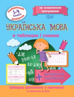 Найкращий довідник Українська мова в таблицях і схемах. 1-4 класи   Щербак Г.В.