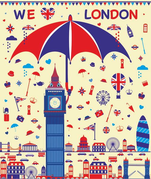 We love London / Ми любимо Лондон. Лепбук /англ. мовою/